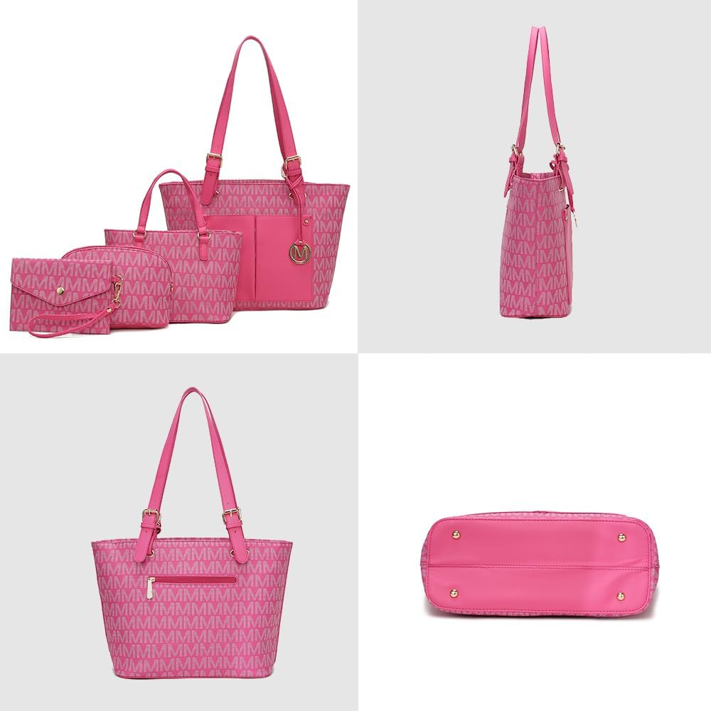 👜 Ensemble 4-en-1 Sac Fourre-Tout Femme – Élégance & Polyvalence au Quotidien