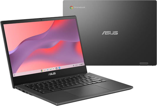 ASUS Chromebook CM14 – 14" HD | Mémoire 4 Go | Stockage 64 Go | Gravity Grey