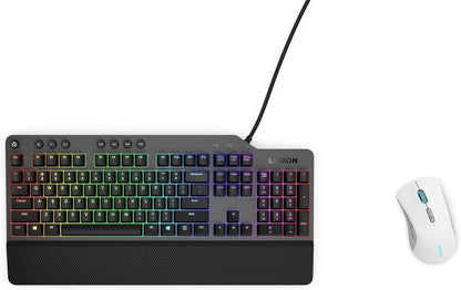 Souris de Jeu Sans Fil Legion M600 RGB – 16 000 DPI, 9 Boutons Programmables, Autonomie de Batterie de 200 Heures, Durabilité de 50 Millions de Clics – Souris Ambidextre (Stingray)
