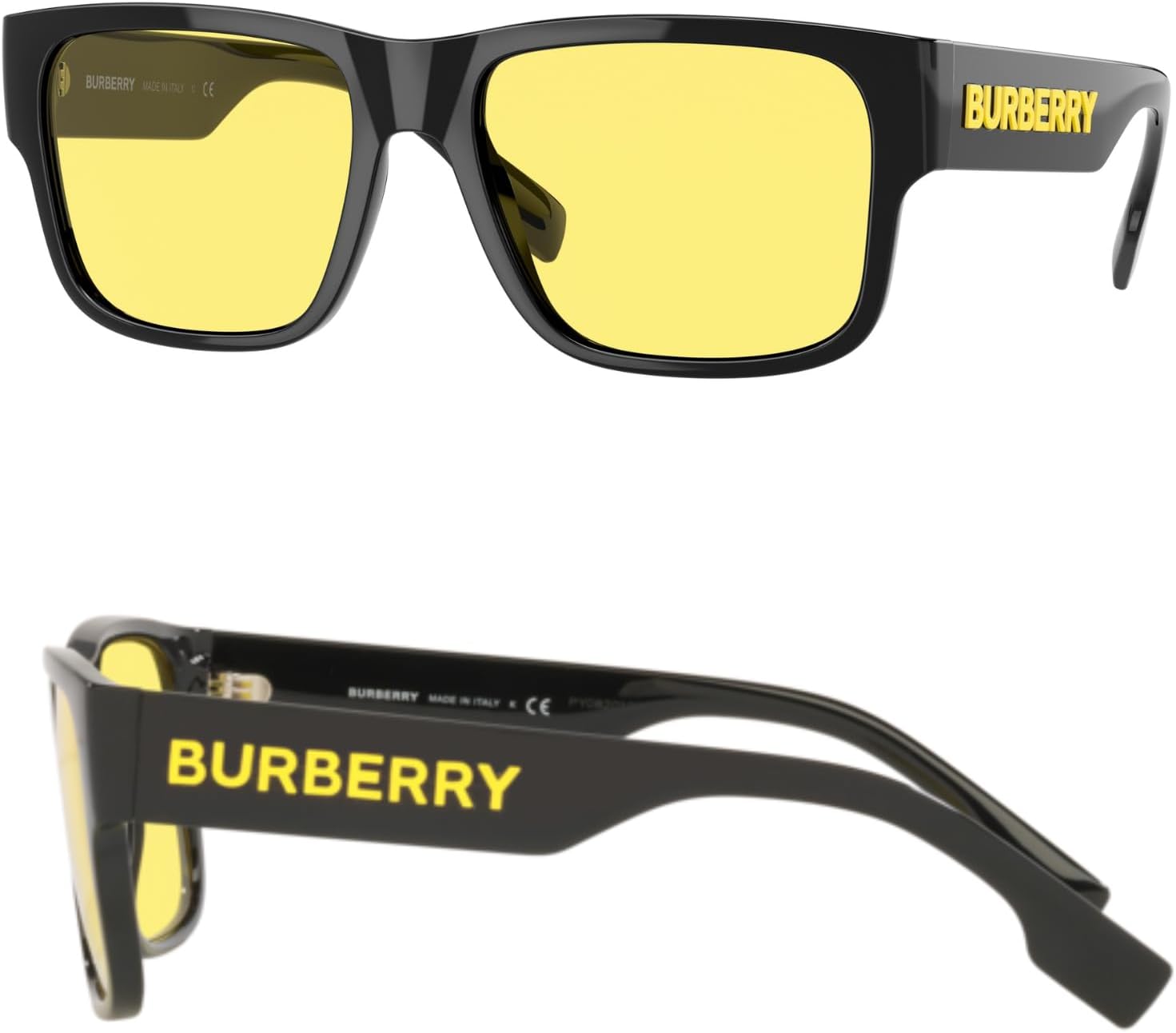 BE4358 Shape Sunglasses with Eyewear Kit Bundle - High Bridge Fit - Mens Designer Sun Glasses