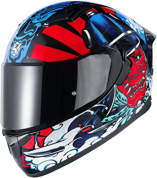Casque Moto Intégral HAX – Design Aérodynamique et Confort Supérieur ✅ Sécurité Homologuée DOT