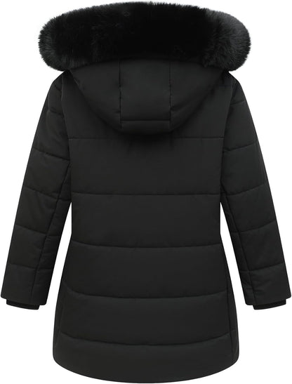 Women'S plus Size Winter Coat Waterproof Warm down Coat Detachable Hooded Parka Jacke