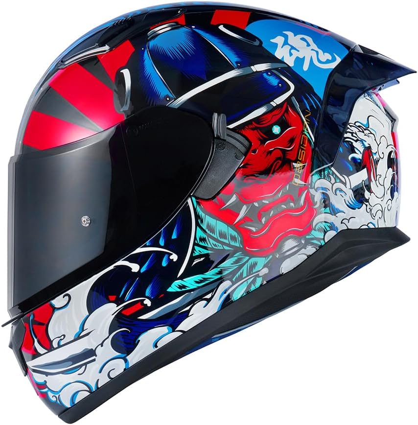 Casque Moto Intégral HAX – Design Aérodynamique et Confort Supérieur ✅ Sécurité Homologuée DOT