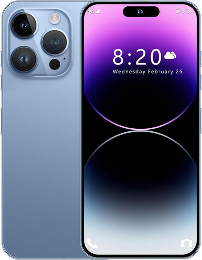 📱 I14 Pro Max 5G – Smartphone Haute Performance avec Écran 6,8” HD 📱