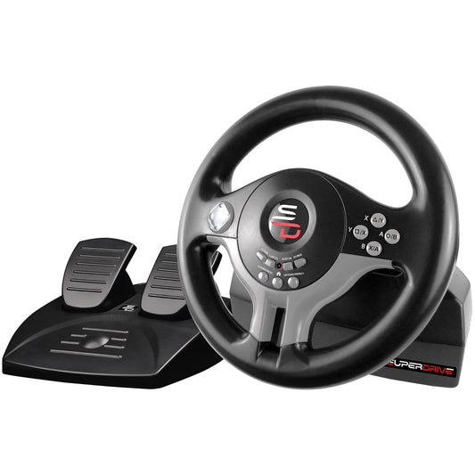 - Superdrive SV250 Steering Wheel with Pedals and Gearshift Paddles Racing Wheel for Nintendo Switch 2 - Switch - Ps4 - Xbox Seie X/S, Xbox One - PC