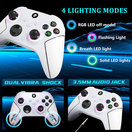 🎮 Manette Sans Fil Xbox – Violet (2.4 GHz, Compatible Xbox & PC)