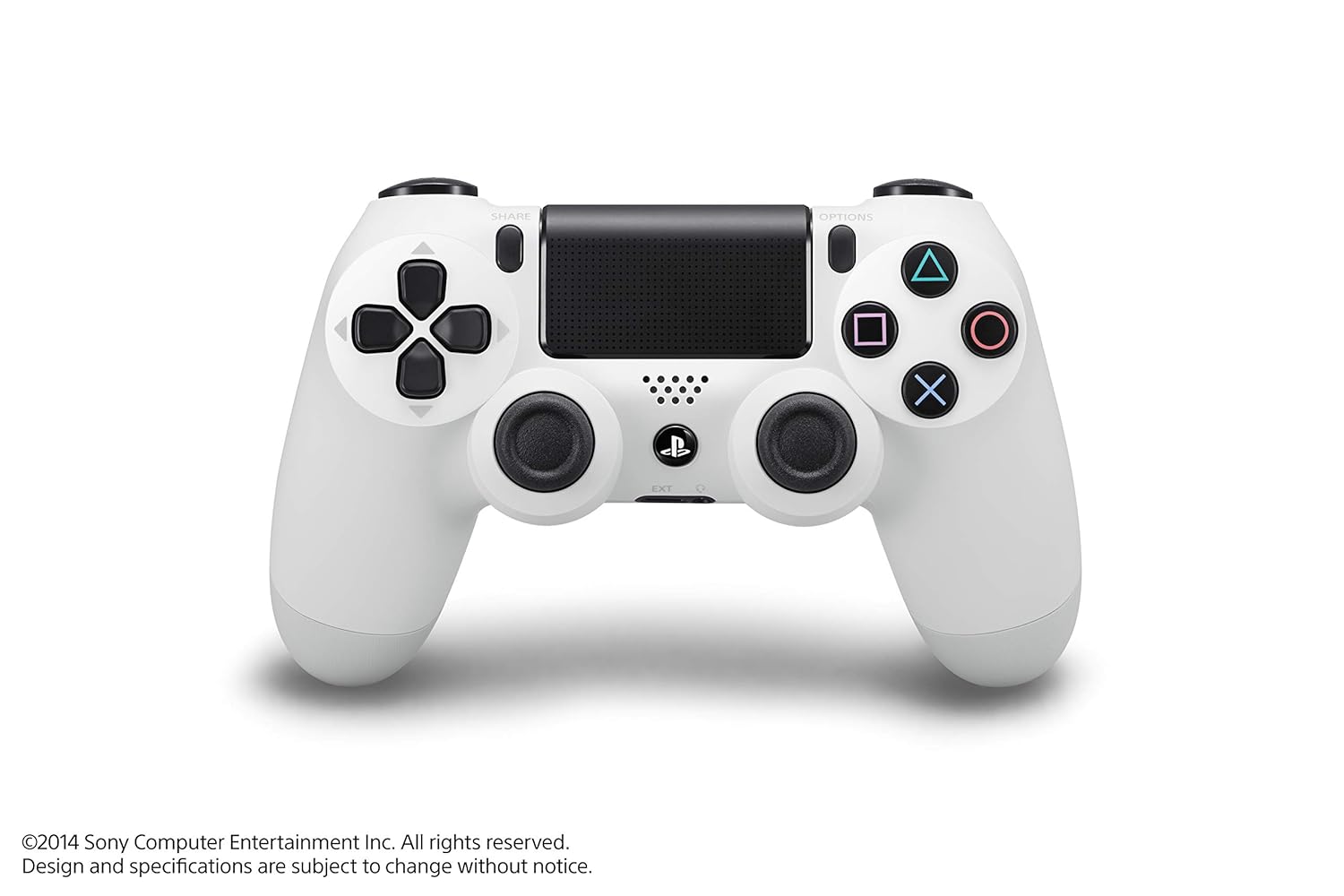 Dualshock 4 Wireless Controller for  4 - Glacier White