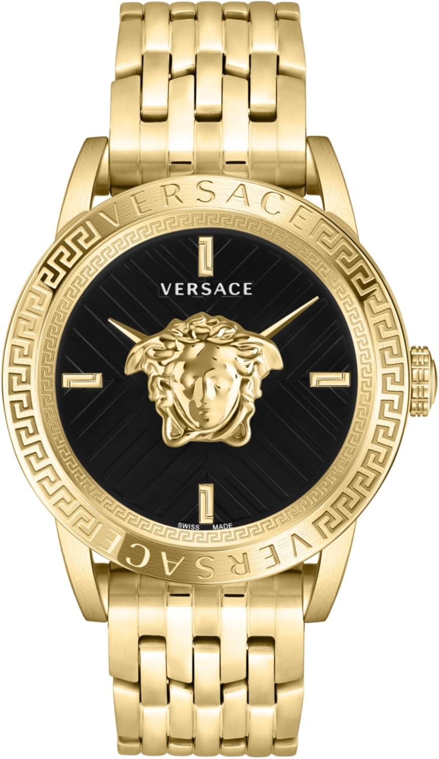 ⌚ V-Code Collection – Montre Homme de Luxe Versace 43mm