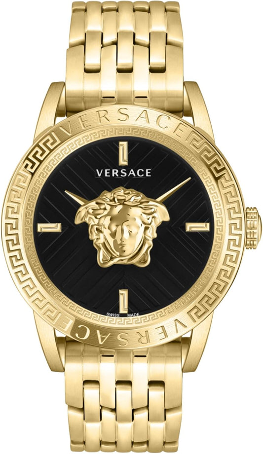 ⌚ V-Code Collection – Montre Homme de Luxe Versace 43mm