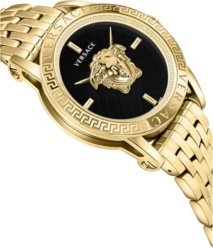 ⌚ V-Code Collection – Montre Homme de Luxe Versace 43mm