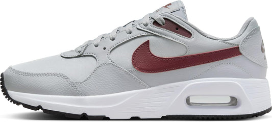 Homme Air Max SC Sneaker, Wolf Grey/Dark Team Red-Burgundy Crush, 42 EU