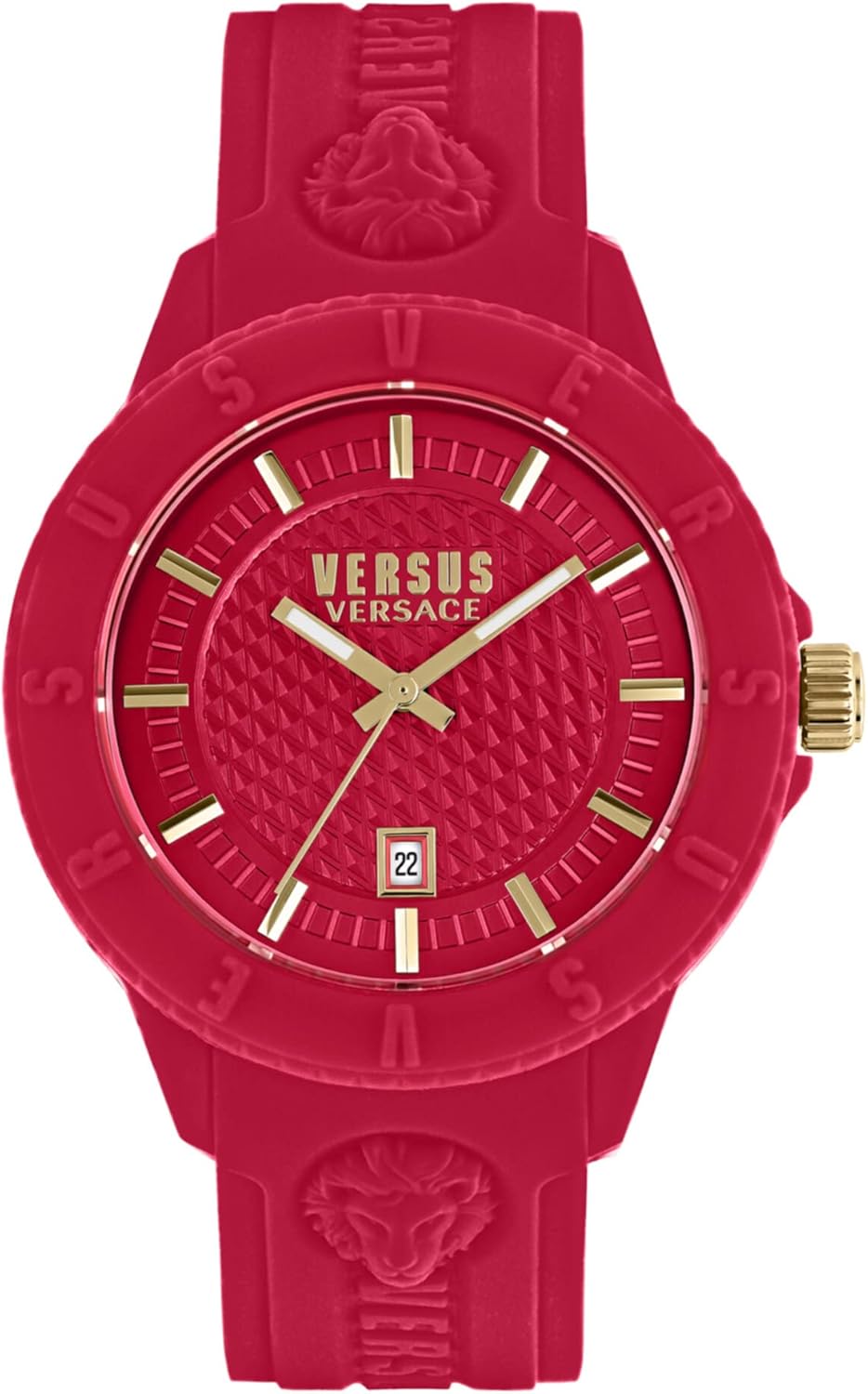 Versus Versace Tokyo Silicone Lion 42mm pour Homme