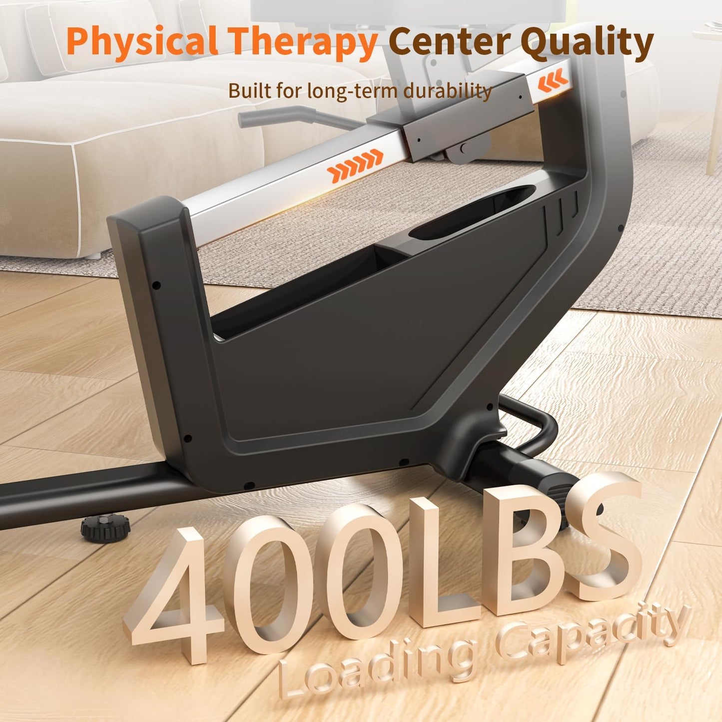 Recumbent Exercise Bike for Seniors,Stationary Bikes for Home, 300LB Capacity & 16 Levels Magnetic Resistance, Heart Rate Handle