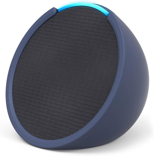 Echo Pop | Enceinte Connectée Bluetooth Compacte avec Alexa (Modèle 2023) – Son Puissant, Design Compact et Assistant Vocal Intégré