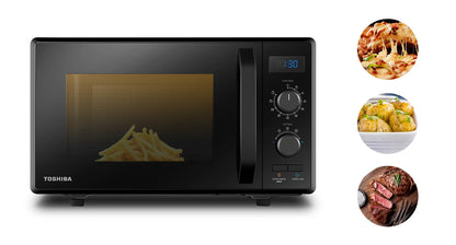 Four Micro-ondes 3-en-1 Toshiba MW2-AG23P(BK) – 23 L