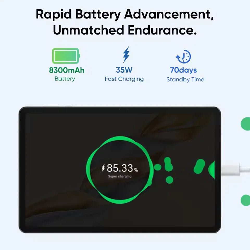 HONOR Pad X9A Version ue 11.5 "120Hz 2.5K écran Fullview Snapdragon 685 mince corps en métal tablette WiFi Android15 8300mAh batterie