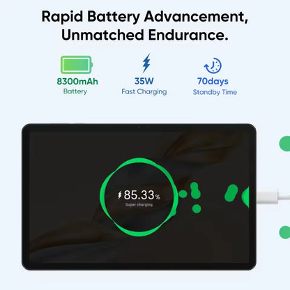 HONOR Pad X9A Version ue 11.5 "120Hz 2.5K écran Fullview Snapdragon 685 mince corps en métal tablette WiFi Android15 8300mAh batterie