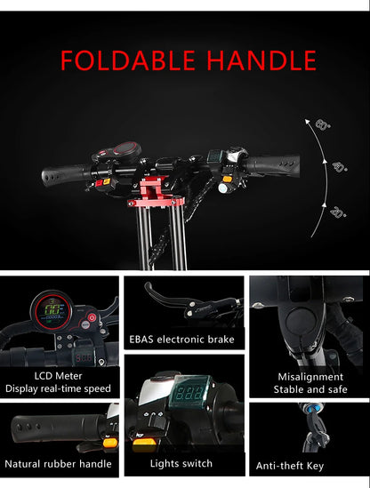 6000W Extreme Speed Off-Road 90km/h 13 pouces  60V   90km/h