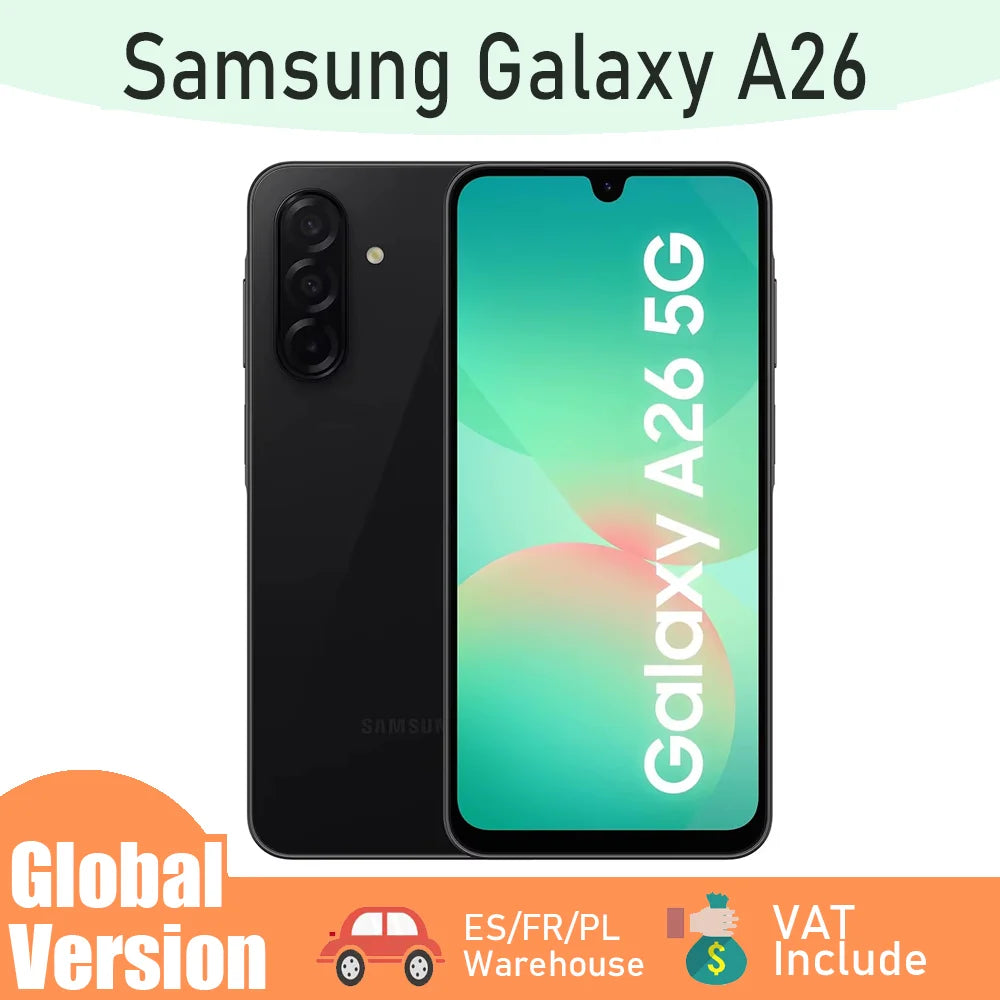 📱 Samsung Galaxy A26 5G – Puissant & Élégant