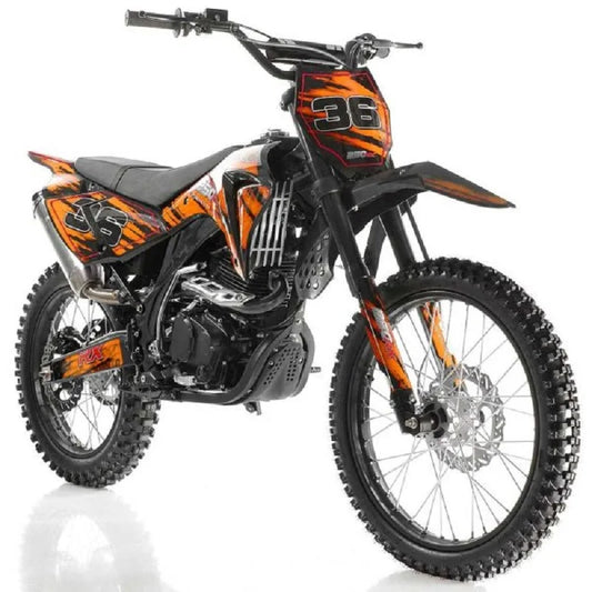 🏍 Apollo D343 DB-36 – Dirt Bike Adulte Pleine Taille