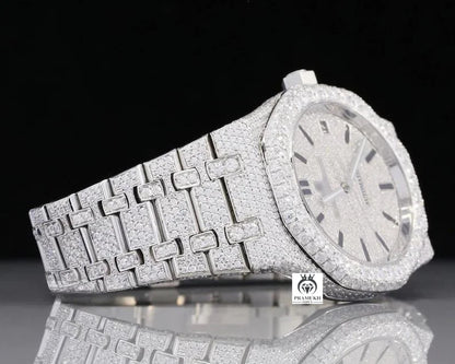 Hot Sale Men Womens Moissanite Watch D VVS Moissanite Pass Diamond Tester Luxury Watch Hip Hop Style Iced Out Wrist Watches