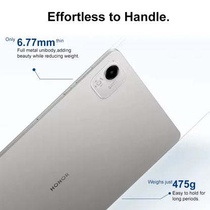 HONOR Pad X9A Version ue 11.5 "120Hz 2.5K écran Fullview Snapdragon 685 mince corps en métal tablette WiFi Android15 8300mAh batterie
