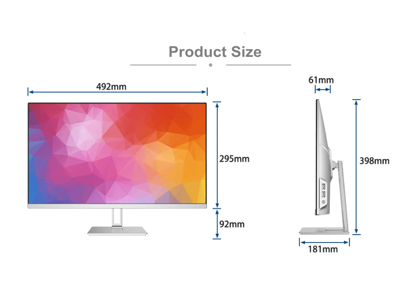 🖥️ AOTESIER Q24 – Ordinateur Tout-en-Un 24" Full HD