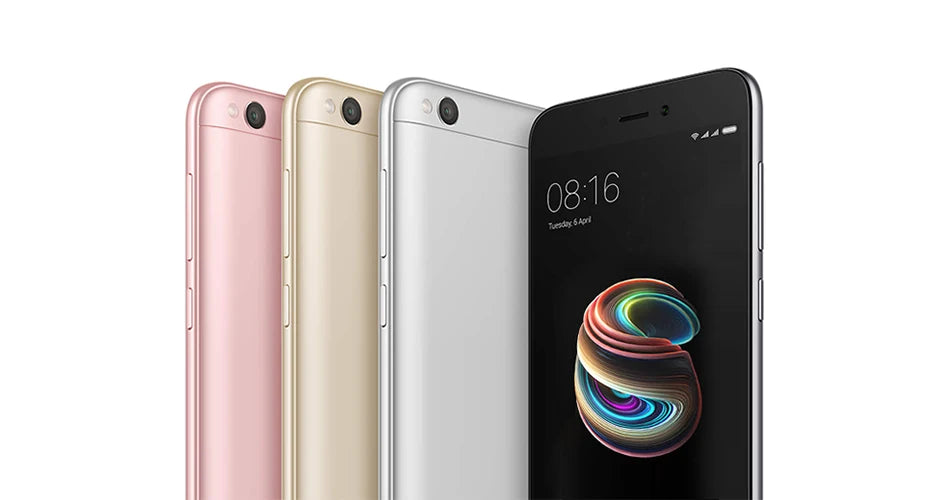 Xiaomi Redmi 5A Smartphone 5" 3GB RAM 32GB ROM Snapdragon 425 Double SIM Caméra 13MP Arrière 5MP Frontale Android D'occasion