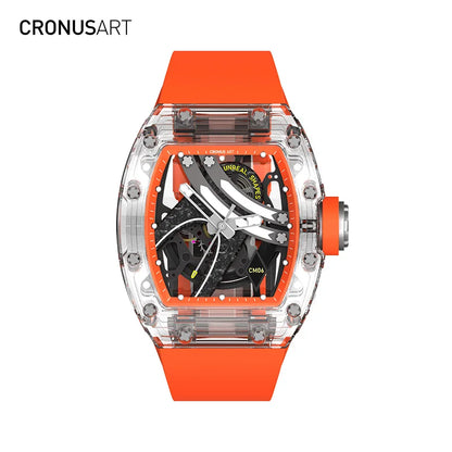 Kronos Art RM Style – Montre Mécanique Homme à Cadran Squelette & Boucle Papillon