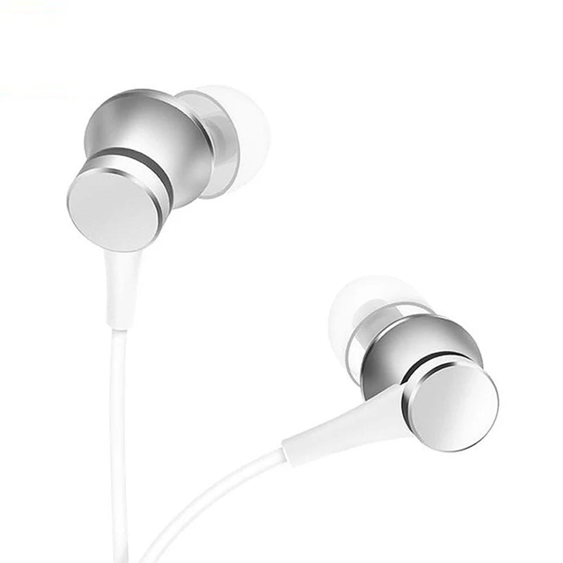 Original Xiaomi casque Mi Piston 3 dans l'oreille frais 3.5mm fil contrôle écouteur musique stéréo micro pour Huawei Xiaomi Smartphone