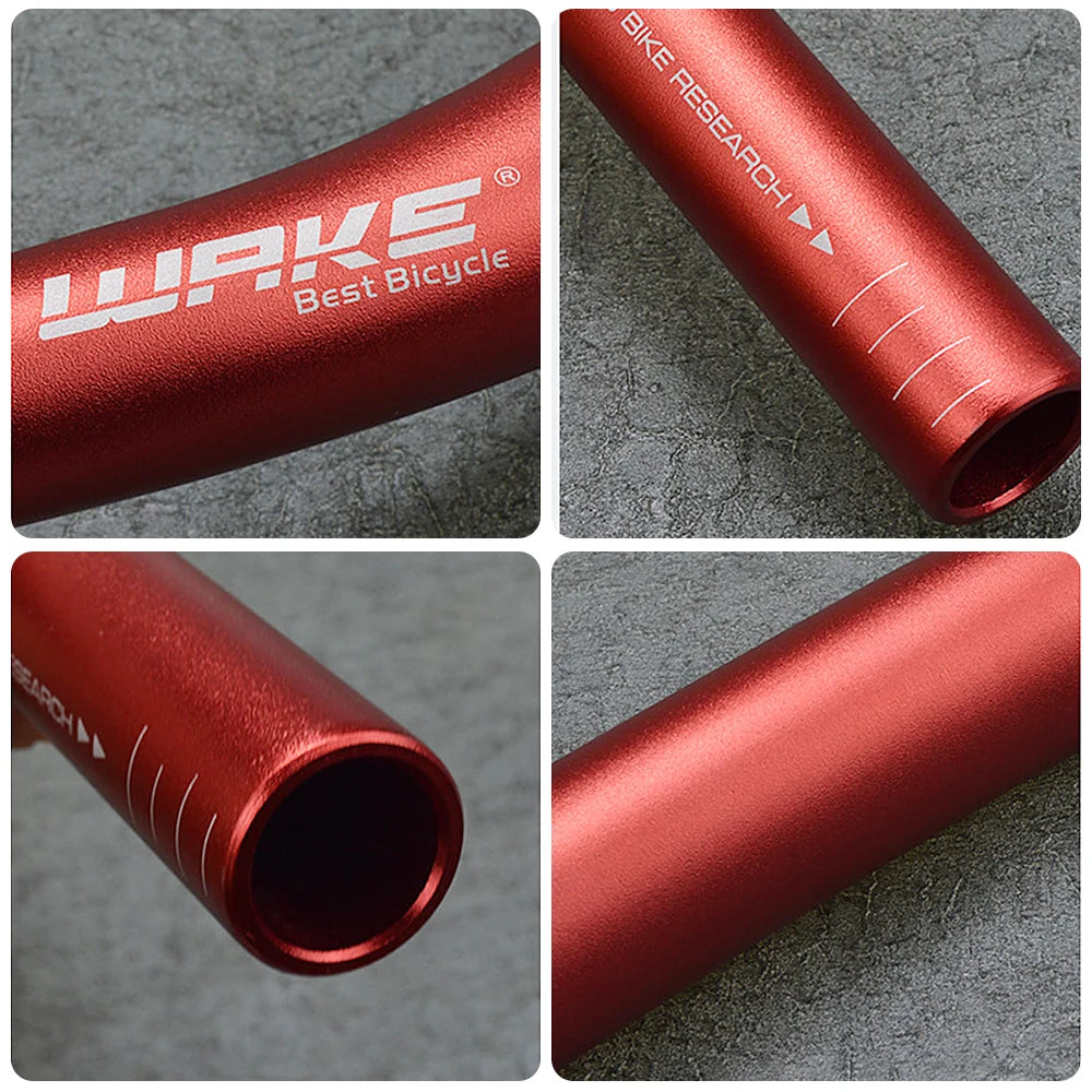 Guidon VTT en alliage d’aluminium – Barre de surélévation 31.8mm, largeur 701-800mm, pièces vélo de montagne