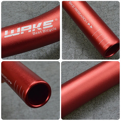 Guidon VTT en alliage d’aluminium – Barre de surélévation 31.8mm, largeur 701-800mm, pièces vélo de montagne