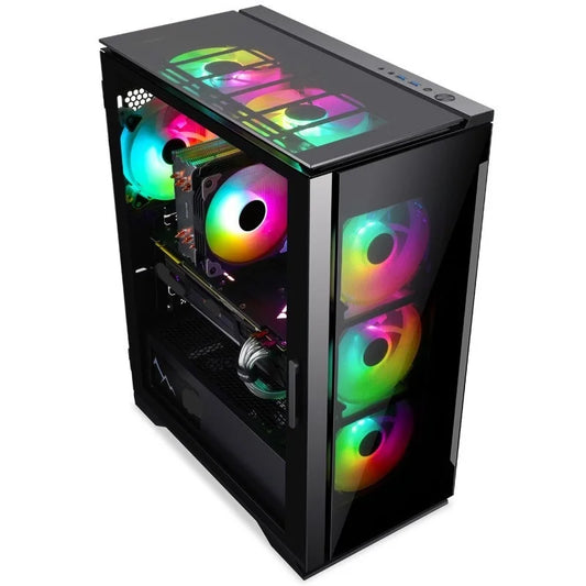 PC Gamer Personnalisé AOTESIER – AMD A8-7680, 8/16 Go RAM, SSD 120-500 Go, Mini PC de Jeu et Bureau