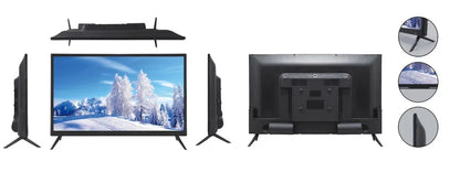 Wifi Smart Flat Screen Cheap small size 43 inch led tv smart with USB play VIDEO
