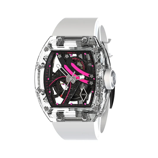 Kronos Art RM Style – Montre Mécanique Homme à Cadran Squelette & Boucle Papillon