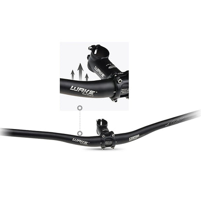 Guidon VTT en alliage d’aluminium – Barre de surélévation 31.8mm, largeur 701-800mm, pièces vélo de montagne