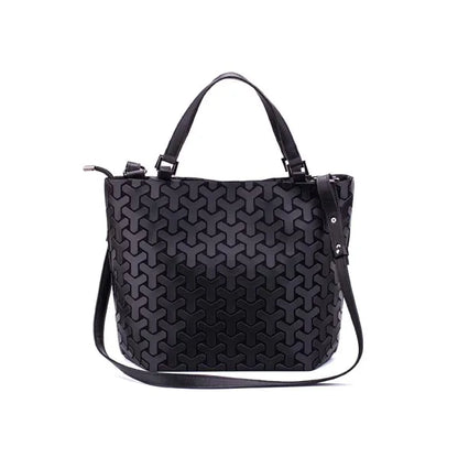 Sac Géométrique Reflet Lumineux Pliable pour Femmes (2025)