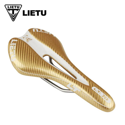 LIETU – Selle VTT en Fibre de Carbone, Coussin Imperméable et Anti-choc pour Vélo de Route