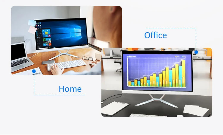 🖥️ AOTESIER Q24 – Ordinateur Tout-en-Un 24" Full HD
