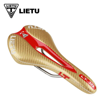 LIETU – Selle VTT en Fibre de Carbone, Coussin Imperméable et Anti-choc pour Vélo de Route