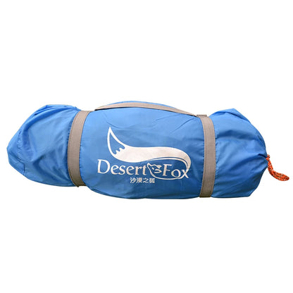 Tente de Camping 2 Personnes Desert & Fox – Imperméable, Légère & 4 Saisons
