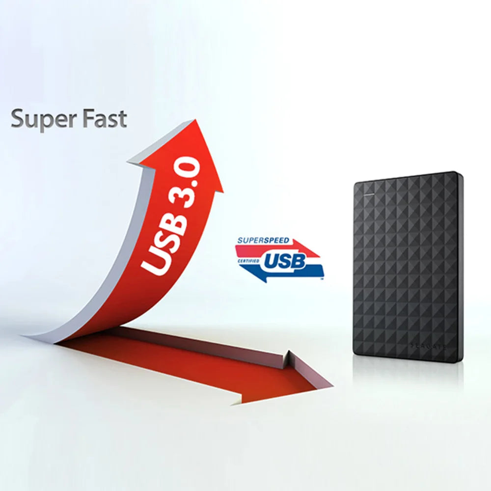 Seagate Expansion HDD Drive Disk 1 To 2 To USB3.0 HDD externe 2,5" Disque dur externe portable