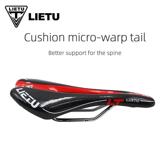 LIETU – Selle VTT en Fibre de Carbone, Coussin Imperméable et Anti-choc pour Vélo de Route