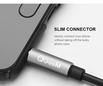 🔊 QGeeM Splitter Audio 3.5mm – Partagez Votre Son en Toute Simplicité ! 🎧🔗