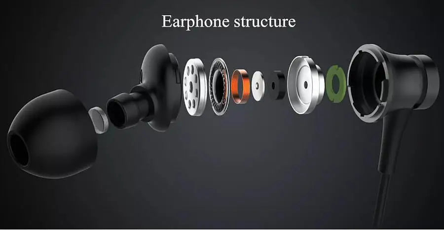 Original Xiaomi casque Mi Piston 3 dans l'oreille frais 3.5mm fil contrôle écouteur musique stéréo micro pour Huawei Xiaomi Smartphone