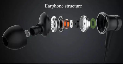 Original Xiaomi casque Mi Piston 3 dans l'oreille frais 3.5mm fil contrôle écouteur musique stéréo micro pour Huawei Xiaomi Smartphone