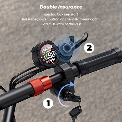 iScooter IX5S – Trottinette Électrique Tout-Terrain Hautes Performances