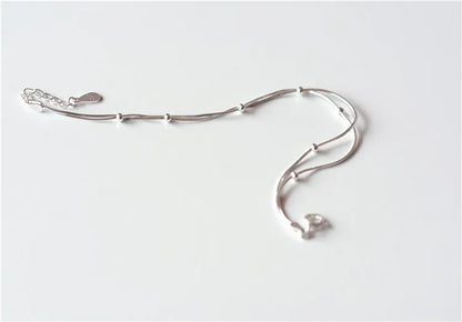 Nouveaux bijoux à la mode, beaux Bracelets en argent Sterling 925, cœur rouge, personnalité Simple, doux