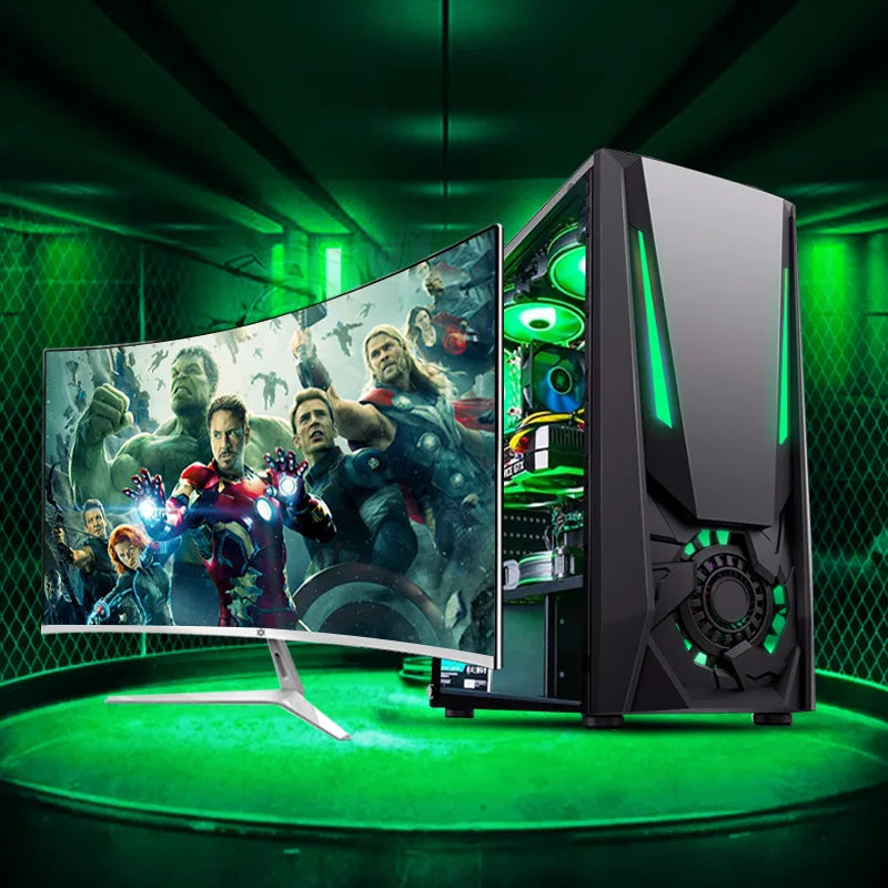 PC Gamer Personnalisé AOTESIER – AMD A8-7680, 8/16 Go RAM, SSD 120-500 Go, Mini PC de Jeu et Bureau