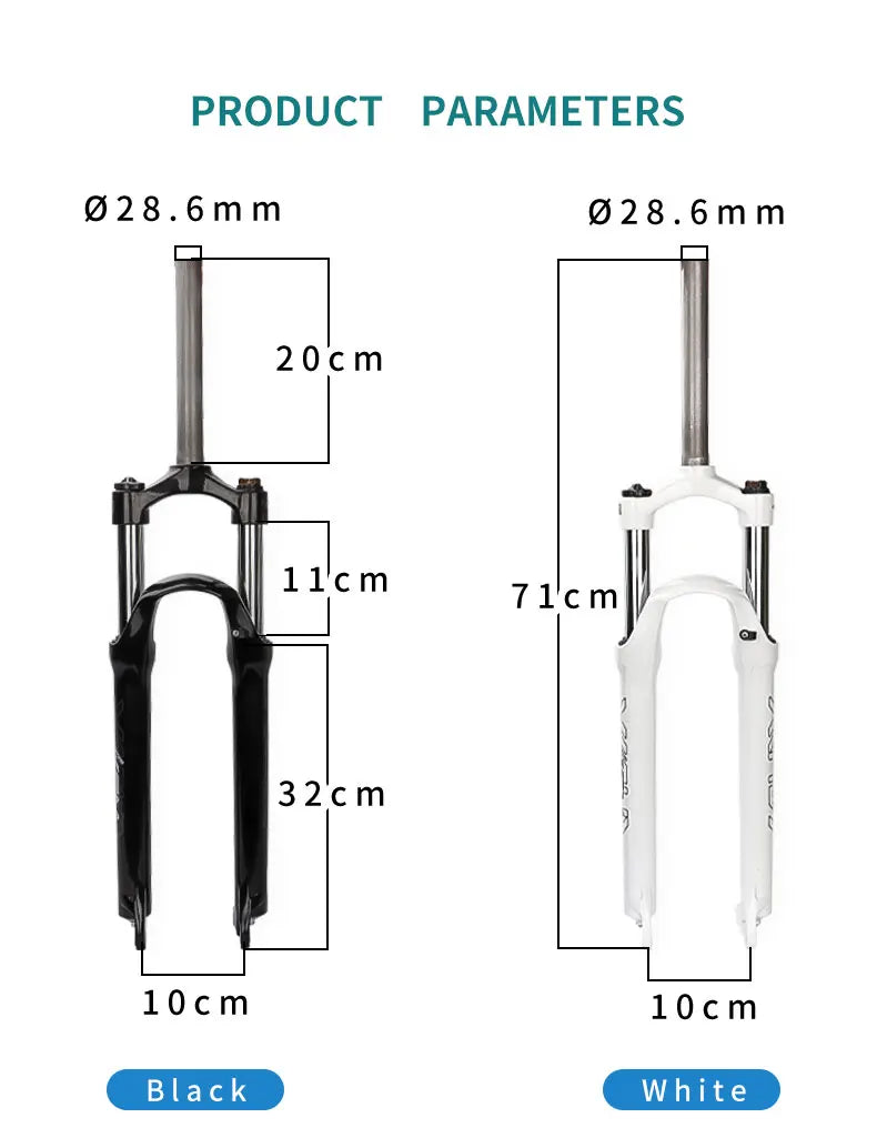 Fourche VTT SUNTOUR XCM – Suspension à ressort huile, verrouillage d’épaule, 100 mm, 26-29’’